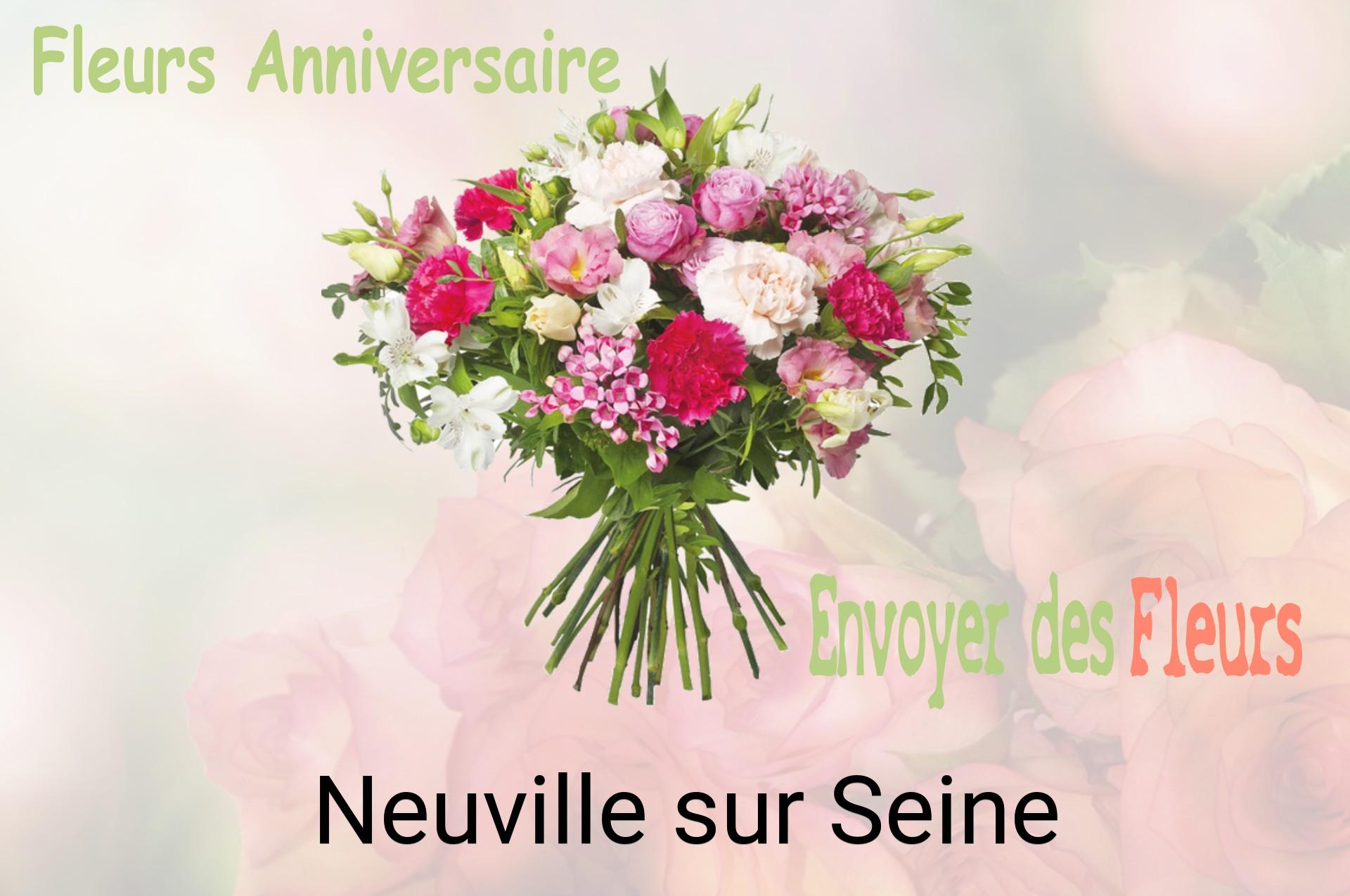 Bouquet de fleurs d’anniversaire livré à Neuville-sur-Seine